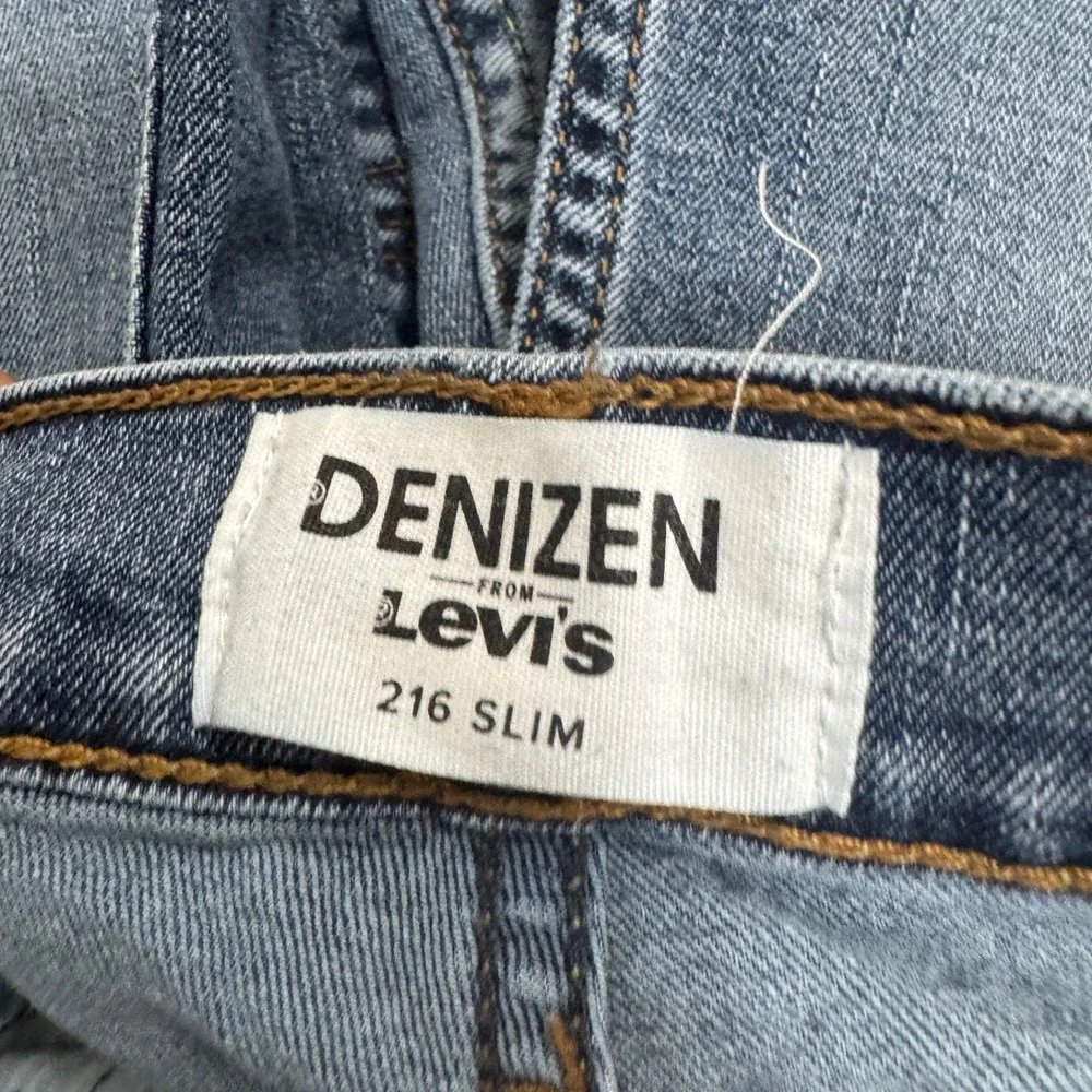 Denizen from Levis 216 Slim Jeans Mens 29x27 Medium Wash Blue Denim Pants